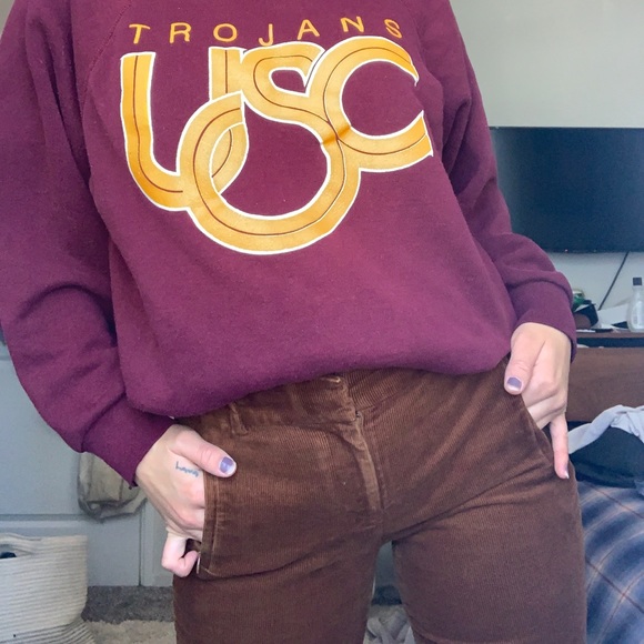 (SOLD) J.Crew Brown Corduroy Pants - Picture 3 of 4